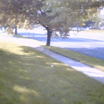 waiting at the bus stop