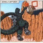 Godzilla got busy