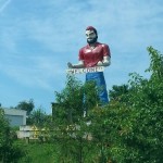 Hanging with Paul Bunyan