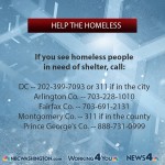 #Help4Homeless: Here are contacts you can call if you see homeless people in need of shelter.