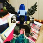 Friday is here! Into the air, my flying minions! #wingedmonkey #lego #commandermonkey #blue #gray