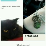 Getting a little meta with timehop. Pyewacket, quote and jewelry for @vonburp.