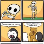 Why monsters are so grumpy on Halloween