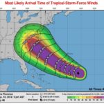Hurricane at cat 4